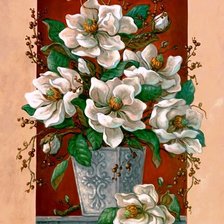 Схема вышивки «цветы»