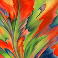 Схема вышивки «Абстракция»