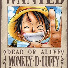 Схема вышивки «монки ди луффи»