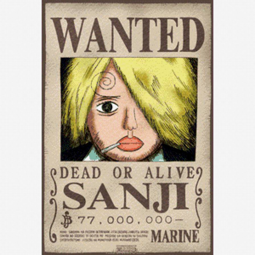 Санджи - ван пис, аниме - предпросмотр