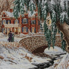 Схема вышивки «прогулка»