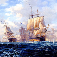 Схема вышивки «морской флот»