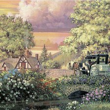 Схема вышивки «прогулка»