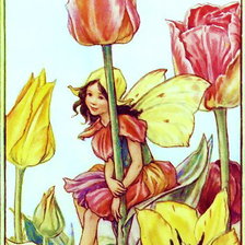 Схема вышивки «фея 1»