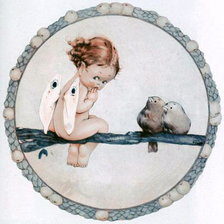 Схема вышивки «Ангел»