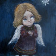 Схема вышивки «ჩემი  ანგელოზი»