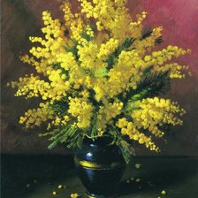 Схема вышивки «Мимоза»