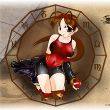 Схема вышивки «рак»