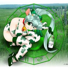 Схема вышивки «телец»