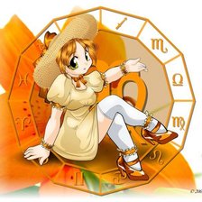 Схема вышивки «дева»