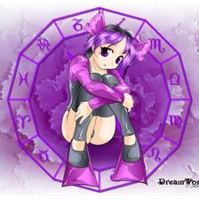 Схема вышивки «рыбы»