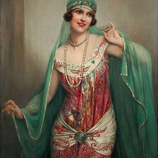 Схема вышивки «Франсуа Мартин. восточная жемчужина»