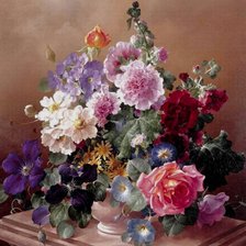 Схема вышивки «Букет»