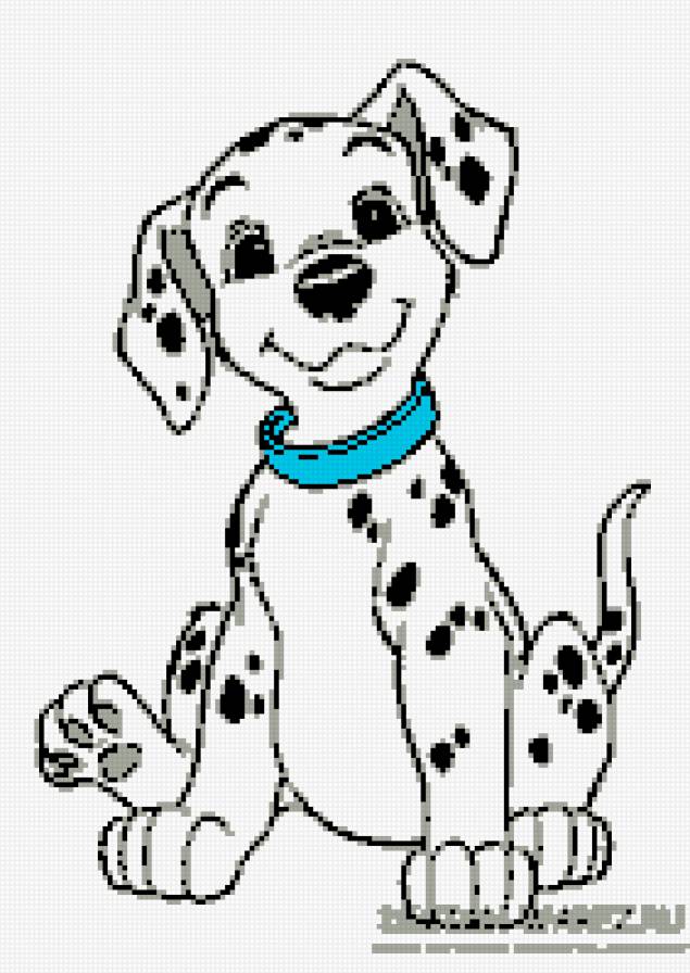 щенок далматинец - щенок, далматинец, собака - предпросмотр