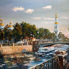 Схема вышивки «собор»