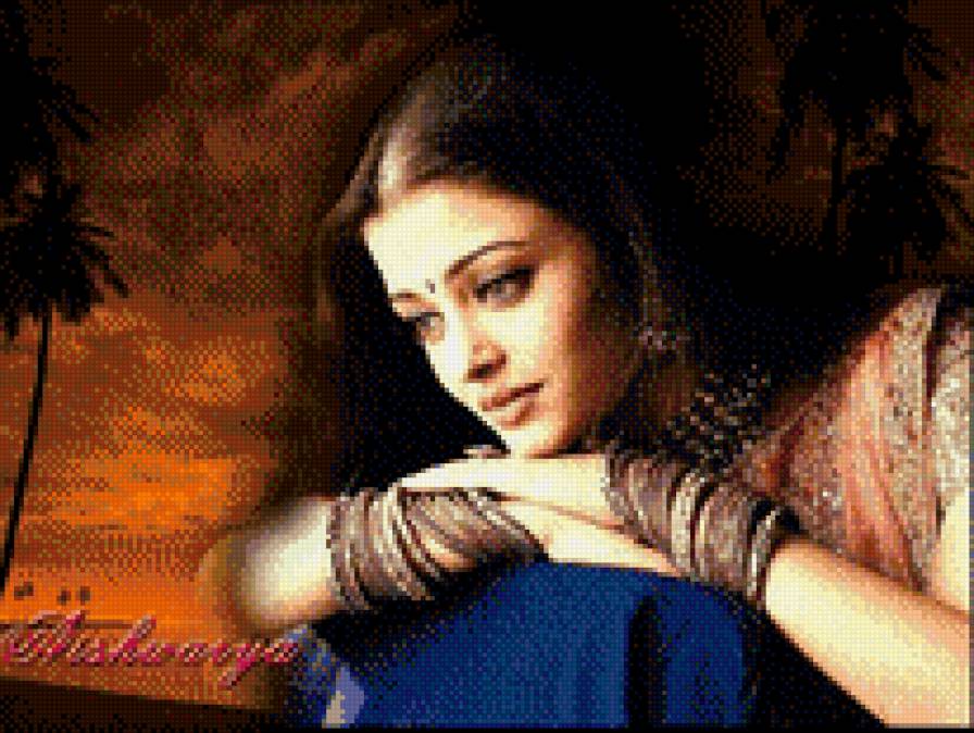 айшвария рай - портрет, индийское кино, знаменитости, актриса - предпросмотр