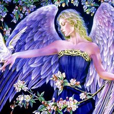 Схема вышивки «фея  6»