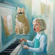 Схема вышивки «Дуэт»