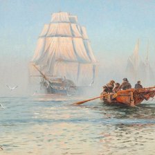 Схема вышивки «КАРАБЛЬ»