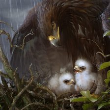 Схема вышивки «материнская забота»