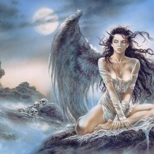 Схема вышивки «падший ангел»