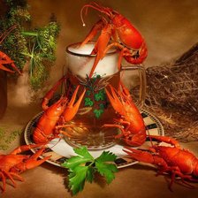 Схема вышивки «раки,кружка,пиво»