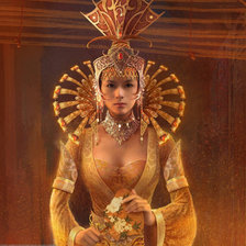 Схема вышивки «императрица»