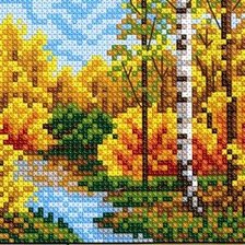 Схема вышивки «Золотая осень»