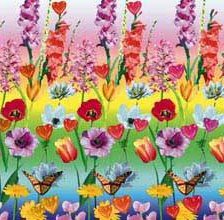 Схема вышивки «3D поле»