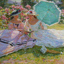 Схема вышивки «отдых»