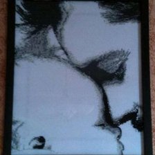 Схема вышивки «მამა-შვილი»