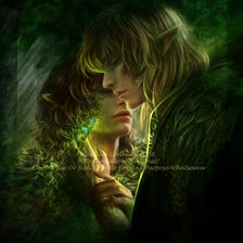 Схема вышивки «пара друидов»