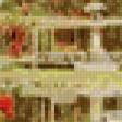 Предпросмотр схемы вышивки «японский пейзаж» (№885816)