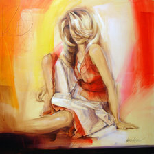 Схема вышивки «Чекиров Нежность»