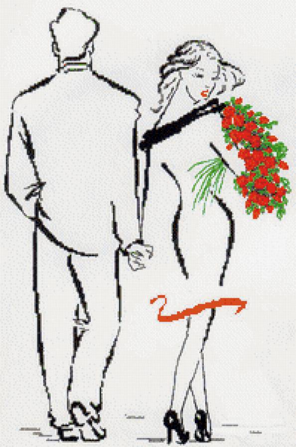 романс о влюбленных - двое, влюбленные, пара - предпросмотр