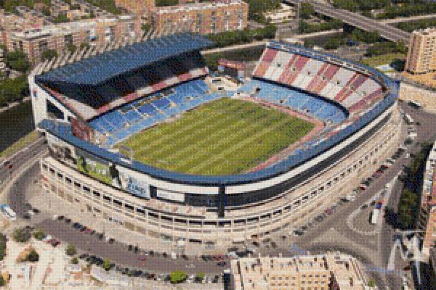 Vicente Calderon-Campo futbol Atletico de madrid - patrimonio - предпросмотр