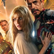 Схема вышивки «Железный человек»