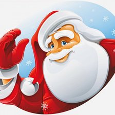 Схема вышивки «Санта»