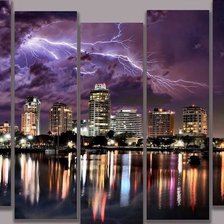 Схема вышивки «город»