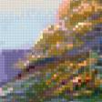 Предпросмотр схемы вышивки «закат над маяком» (№887076)
