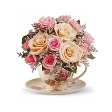 Схема вышивки «букет роз»