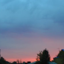 Схема вышивки «Вид из окна.»