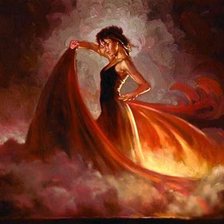 Схема вышивки «Танец»