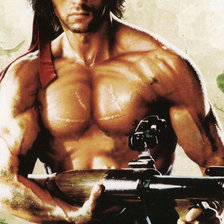 Схема вышивки «Рэмбо»