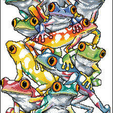 Схема вышивки «Novem fog»