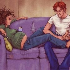 Схема вышивки «Семья»