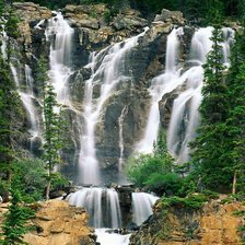 Схема вышивки «Водопад 2»