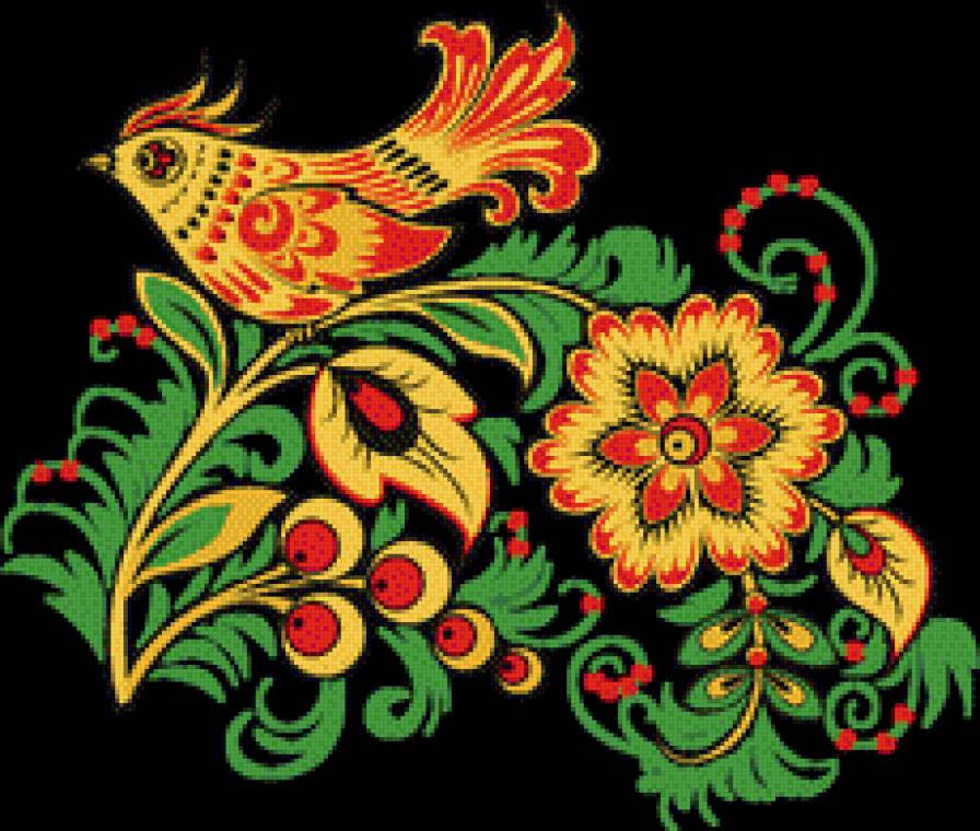 орнамент3 - хохлома - предпросмотр