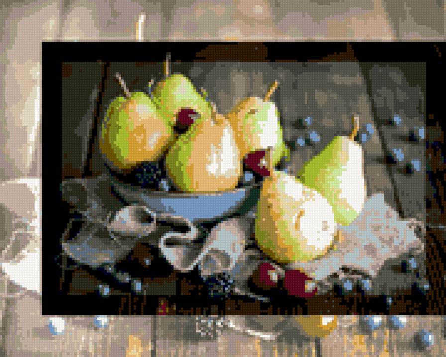 Триптих часть 1 - триптих, натюрморт, кухня - предпросмотр