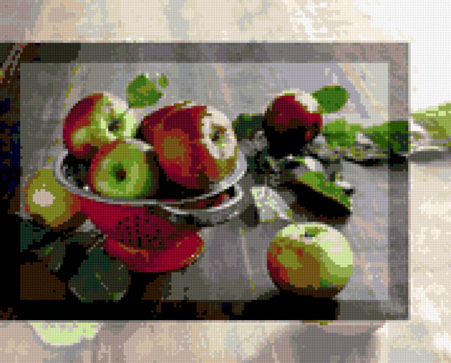 Триптих часть 3 - кухня, триптих, натюрморт - предпросмотр